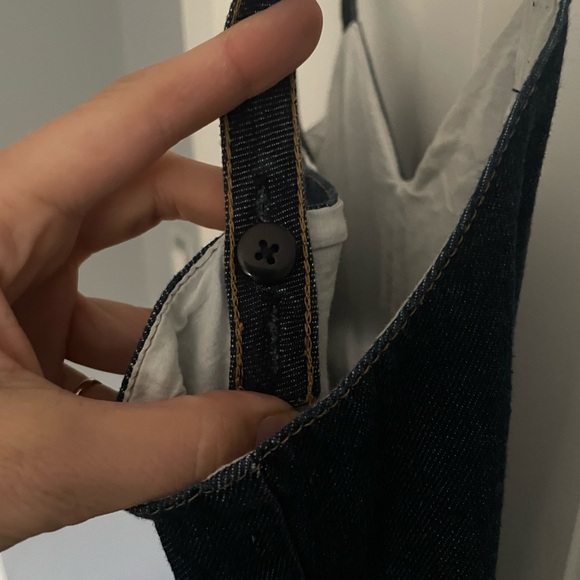Banana Republic, denim jumpsuit, size 6 - Picture 5 of 6